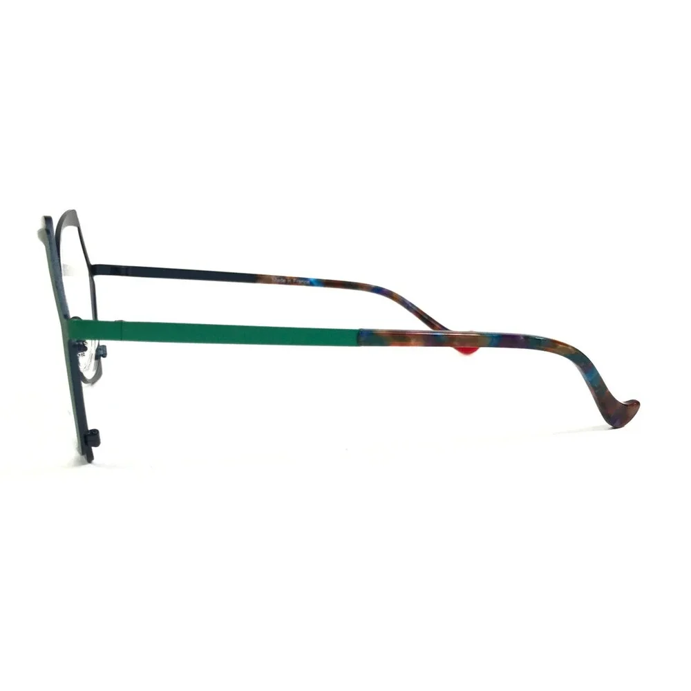BOZ by J.F. Rey Eyeglasses Frames ORKA 2542 Matte Navy Blue Green 54-18-140